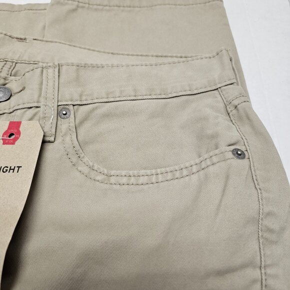 New Levis Strauss 514 Straight Water Less Mens Sits Bellow Waist 32 X 36 - Picture 5 of 15